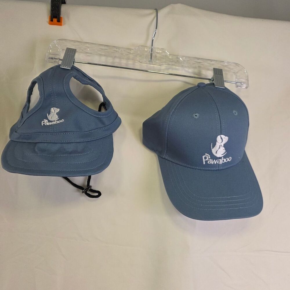 Pawaboo Blue Dog Baseball Hat Cap Size L Adjustable Ear Holes